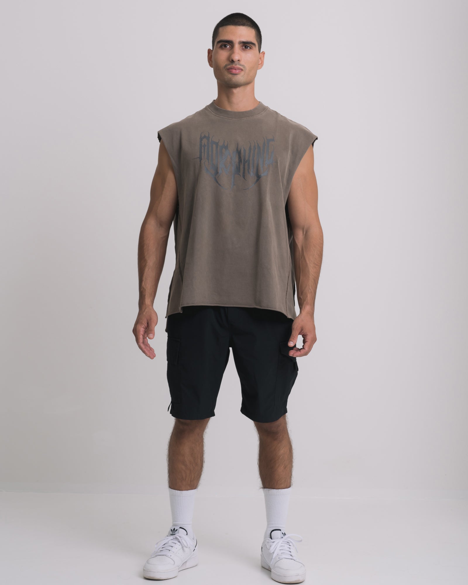 Forged Muscle Tank Men's - Coffee